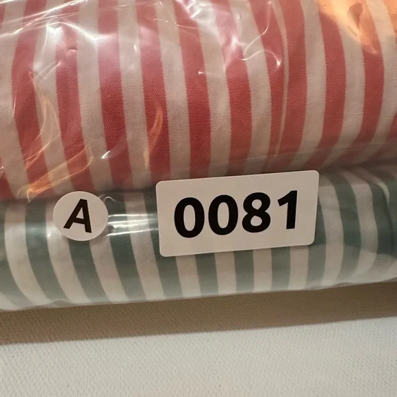 J. Crew 2-Pair Bundle PJs Green Stripes/Red Stripes Sz S NWOT - Picture 8 of 8